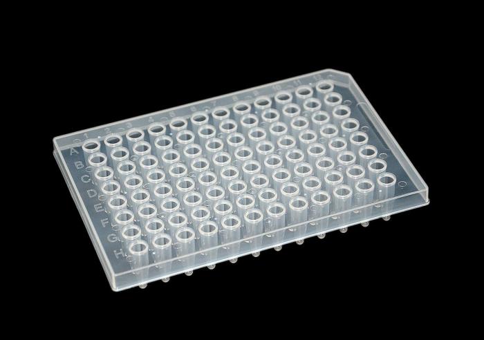 AX-02N-G003,0.2ml 96 wells Half skirt PCR plate,nature